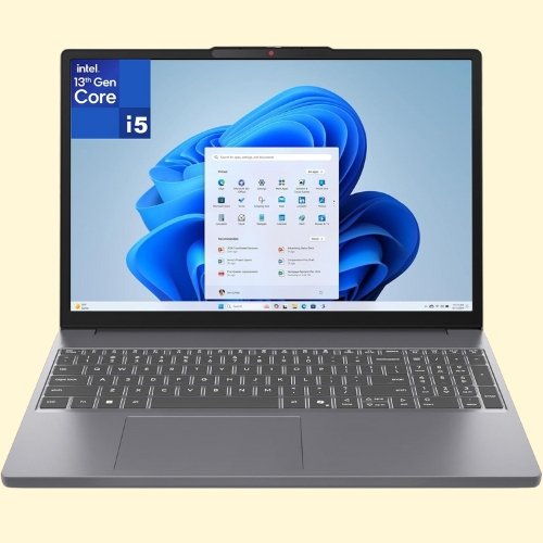 19 LENOVO IdeaPad Slim 3 Home Business AI COPILOT, Intel 8-Core i5-13420H (Beat i7-1355U), 16GB DDR5 RAM, 512GB PCIe SSD, 15" FHD+, WiFi 6, Luna Grey, Windows 11 Pro - Image 1