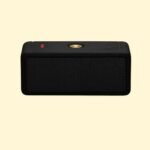 Marshall Emberton II Portable Bluetooth Speakers - Water Resistant Wireless Speakers Portable Speaker 30+ Hour of Playtime - Black and Brass - Image 4