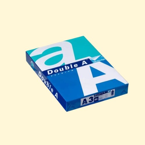 Double A Premium Photocopy Paper, A3 Size, 80 gsm, 500 Sheets / Ream