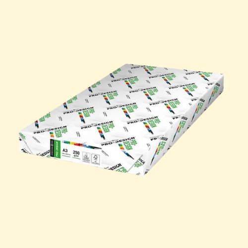 A308 Pro Design Color Laser Copy Paper White A3 Size 250gsm 125sheets/ream - Image 1