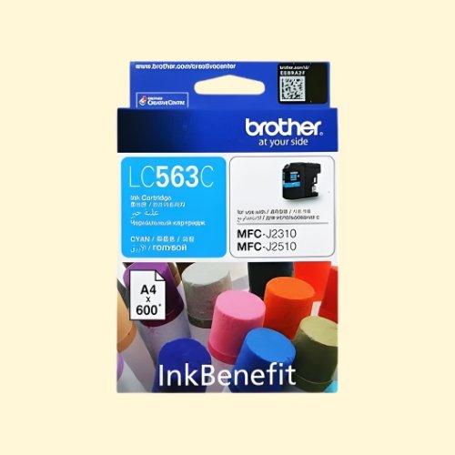 Brother LC563 High Yield Cyan Ink Cartridge (LC563C)