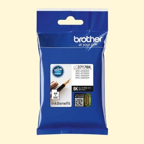 B6 Brother LC3717 Black Ink Cartridge (LC3717BK) - Image 1