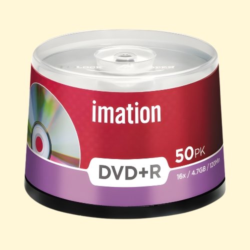 CDD04 Imation DVD+R 120min/4.7GB/16x/ 50 Spindle - Image 1
