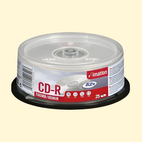 CDD05 Imation CD-R 80min/700MB/52x/ 25 Spindle - Image 1