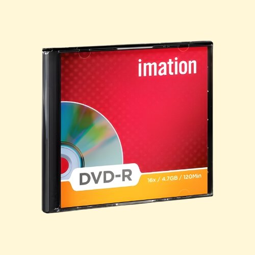 CDD09 Imation DVD-R 120min/4.7GB/16x w/jewel case - Image 1