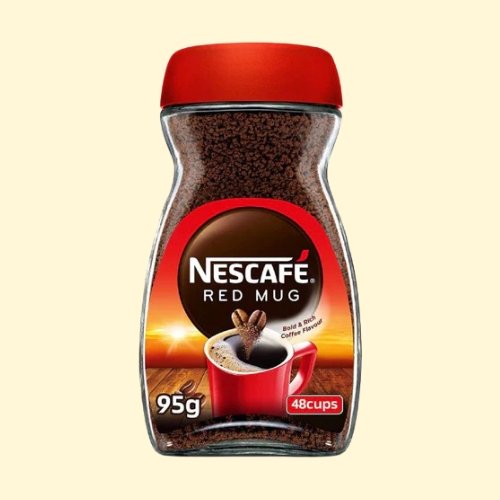 CTC27 Nescafe Red Mug Smooth And Rich With Arabica Coffee 95Gm - Image 1