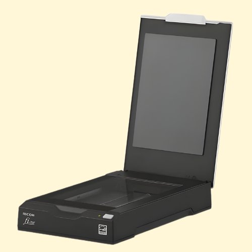 DPS15 RICOH fi-70F Small Footprint Flatbed A6 Document Scanner for IDs, Passports, Small Cards - Image 1