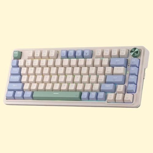 Redragon K673 PRO RGB Gaming Keyboard with 75% Wireless Seal, 3 Modes, Compact Mechanical Keyboard with Hot Swap Socket