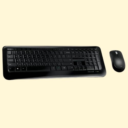 KM16 Microsoft Wireless Desktop Keyboard 850, Black - Image 1