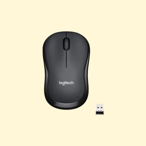 KM44 Logitech M220 Wireless Mouse, Black - Image 1