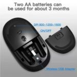 HP S1500 Wireless Mouse - Black - Image 2