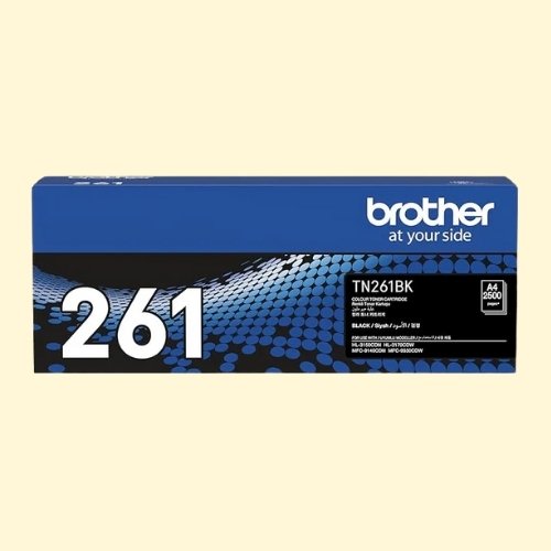 b14 Brother TN-261BK Black Toner Cartridge - Image 1