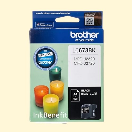 Brother LC673 Black Ink Cartridge (LC-673BK)