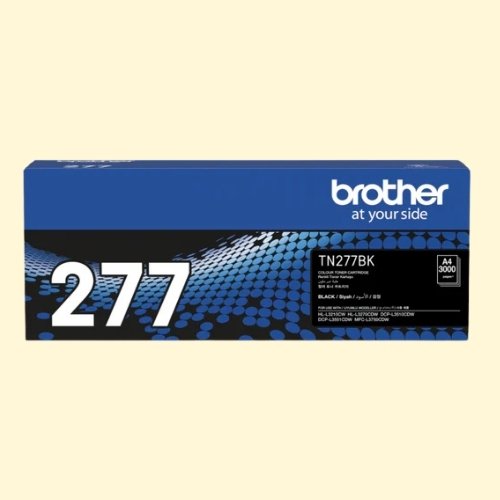 Brother TN277BK High-Capacity Black Toner Cartridge