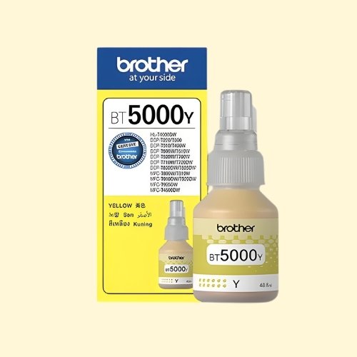 b28 Brother BT5000Y Yellow Ink - Image 1