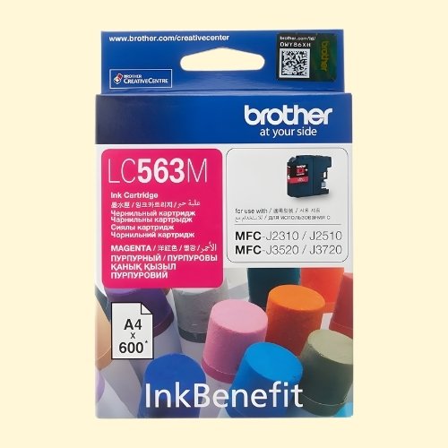 Brother LC563 High Yield Magenta Ink Cartridge (LC563M)