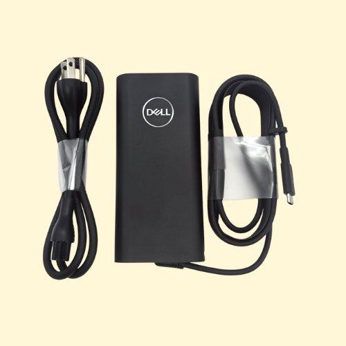AC06 Dell Laptop Charger 130W USB C Type C AC Adapter,XPS 15 9500 9510 9520 XPS 17 9700 9710 9720 9730 AC Charger, Black, DA130PM170 - Image 1