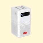CRONY C900 upright Projector with BT speaker Smart DLP Projector Bluetooth 5.0 1080P Supported Wireless Mirroring Built-in Battery