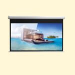 CRONY 72 inch 4:3 Anti-Light Projection Screen Widescreen Projector Manual Pull Down