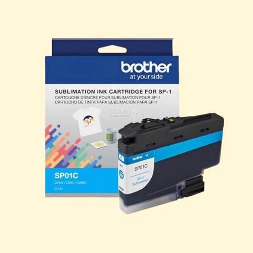 Bti118 Brother SP1 Sublimation Ink (Cyan) - SP01C - Image 1