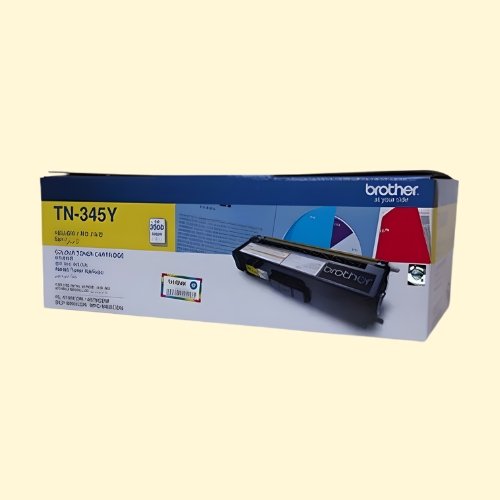 Brother TN-345 Yellow Toner Cartridge (TN-345Y)