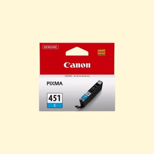 Cti04 Canon CLI451C Cyan Ink Cartridge (CLI-451C) - Image 1