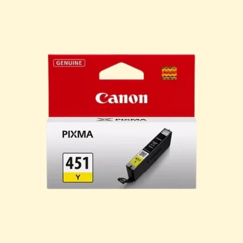 Canon CLI451Y Yellow Ink Cartridge (CLI-451Y)