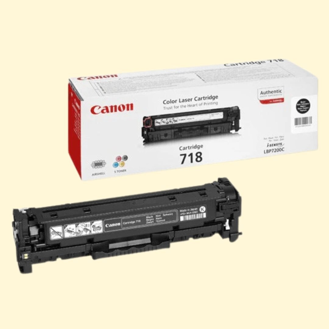 Cti101 Canon 718 Black Toner Cartridge (CRG-718BK) - Image 1