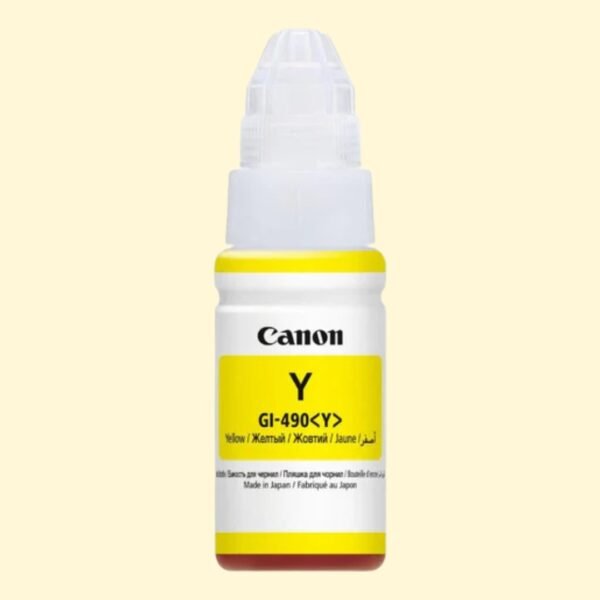 Canon GI-490 Ink Bottle (Yellow)