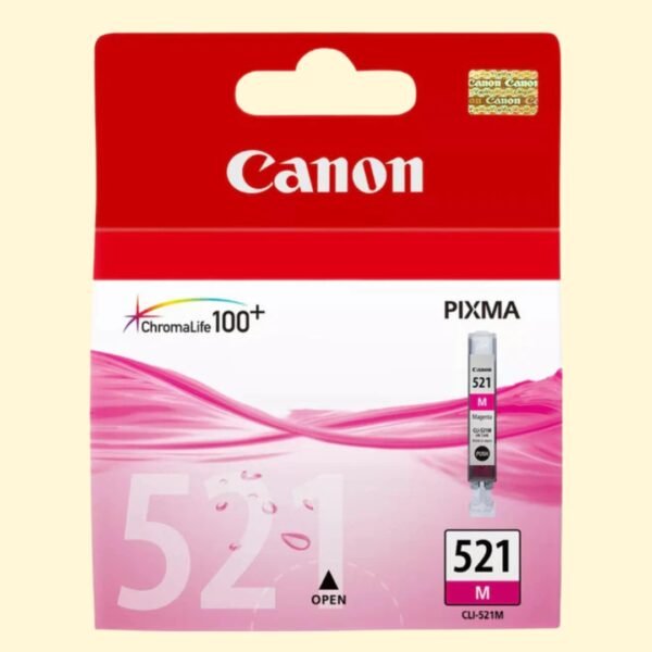 Canon CLI-521 Magenta Original Ink Cartridge (CLI-521M)