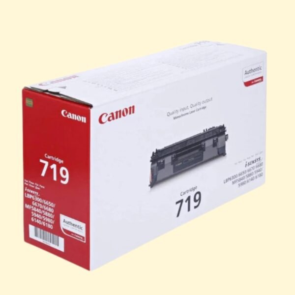 Canon 719 Black Toner Cartridge