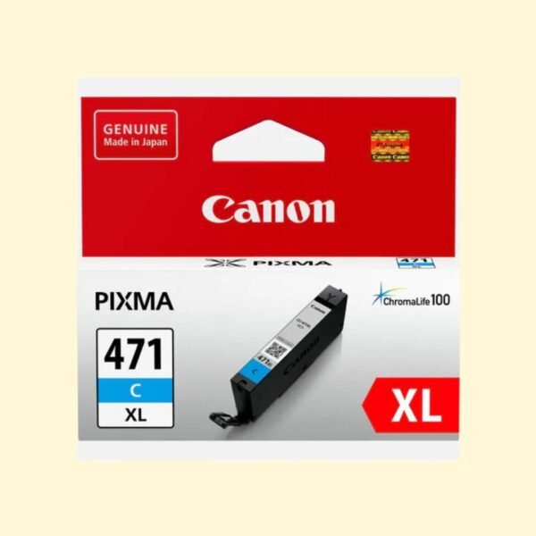 Canon CLI-471XL Cyan High Yield Ink Cartridge