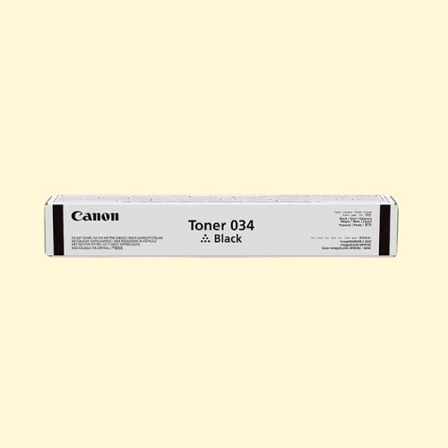 Canon 034 Black Toner Cartridge