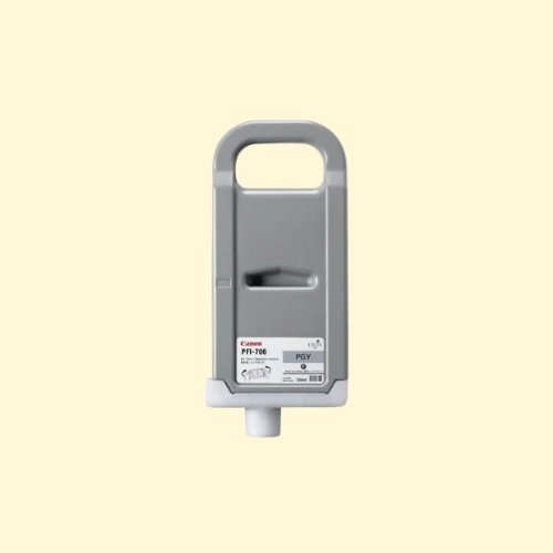 Canon PFI-706PGY Ink Cartridge, Photo Gray