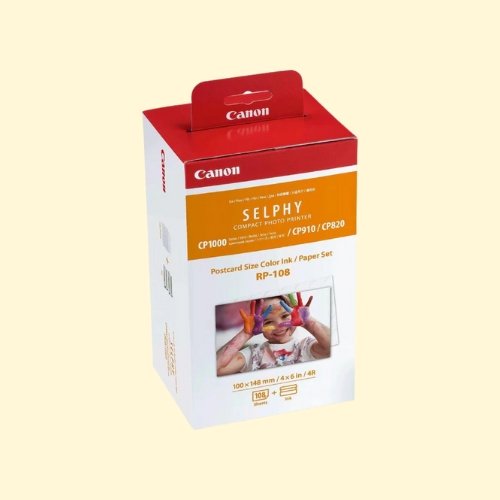 Canon RP-108 Color Ink - Paper Set