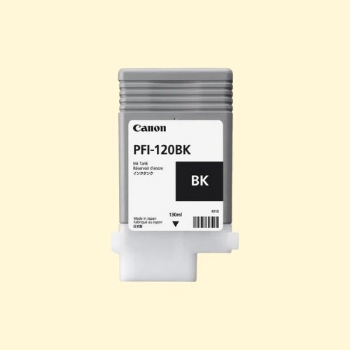 Cti200 Canon PFI-120BK - Black Ink Cartridge (130ML) - Image 1