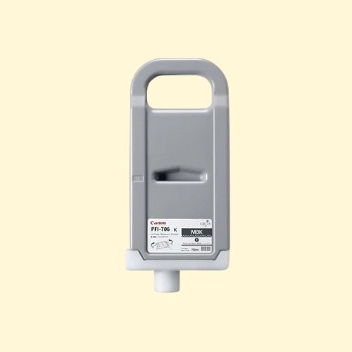 Canon PFI-706MBK Ink Cartridge, Matte Black