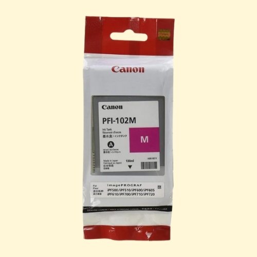 Cti250 Canon PFI-102 Magenta Original Ink Cartridge (PFI-102M) - Image 1