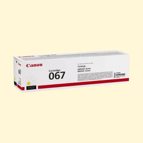 Canon 067 Yellow Toner Cartridge