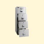 Eagle SF-680-4EKK Fire Resistant Filing Cabinet, 4 Drawers, Digital With Key Lock Each Drawer - Image 2