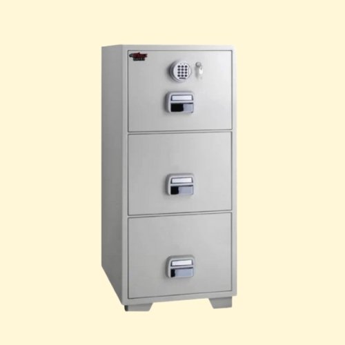 Eagle SF-680-3EKX Fire Resistant Filing Cabinet, 3 Drawers, Digital & Key Lock
