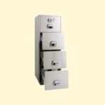 Eagle SF-680-4EKX Fire Resistant Filing Cabinet, 4 Drawers, Digital With Key Lock - Image 2