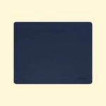EXCOVIP Mouse Pad, Non-Slip PU Leather Waterproof Desk Pad Protector, for Home and Office, Small Size 26cm x 21cm (Blue)