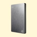 Seagate 2TB Backup Plus Slim External Hard Drive, Silver