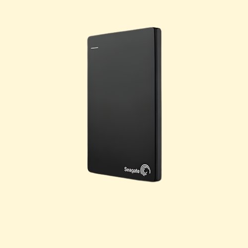 Seagate 500GB Backup Plus Slim External Hard Drive, Black