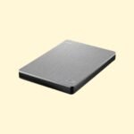 Seagate 1TB Backup Plus Slim External Hard Drive, Silver