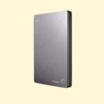 Seagate 1TB Backup Plus Slim External Hard Drive, Silver - Image 2