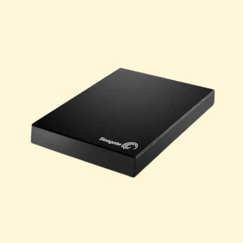 USHD24 SEAGATE 500GB Expansion Portable HARD DRIVE, BLACK - Image 1