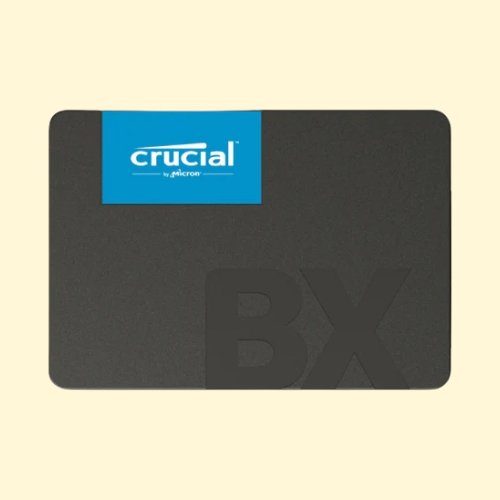 Crucial BX500 SSD 500GB 3D NAND SATA Internal Solid State Drive 2.5 inch (CT500BX500SSD1)