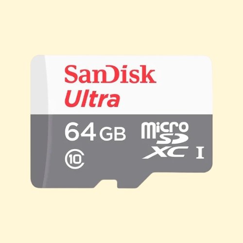 USHD34 Micro SD Card 64GB SanDisk Ultra - Image 1